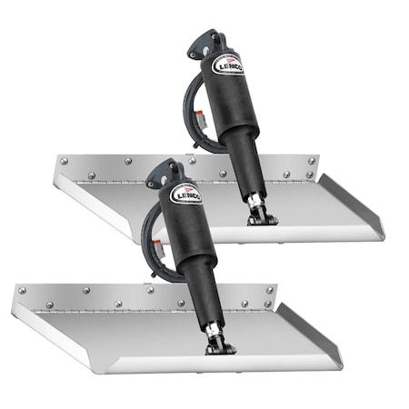 Lenco Marine 12" x 9" Edgemount Trim Tab Kit w/LED Indicator Switch Kit 12V TT12X9EI